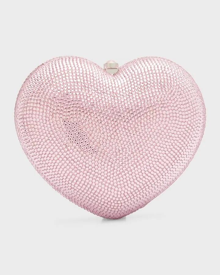 L'Amour Petit Coeur Crystal Minaudiere