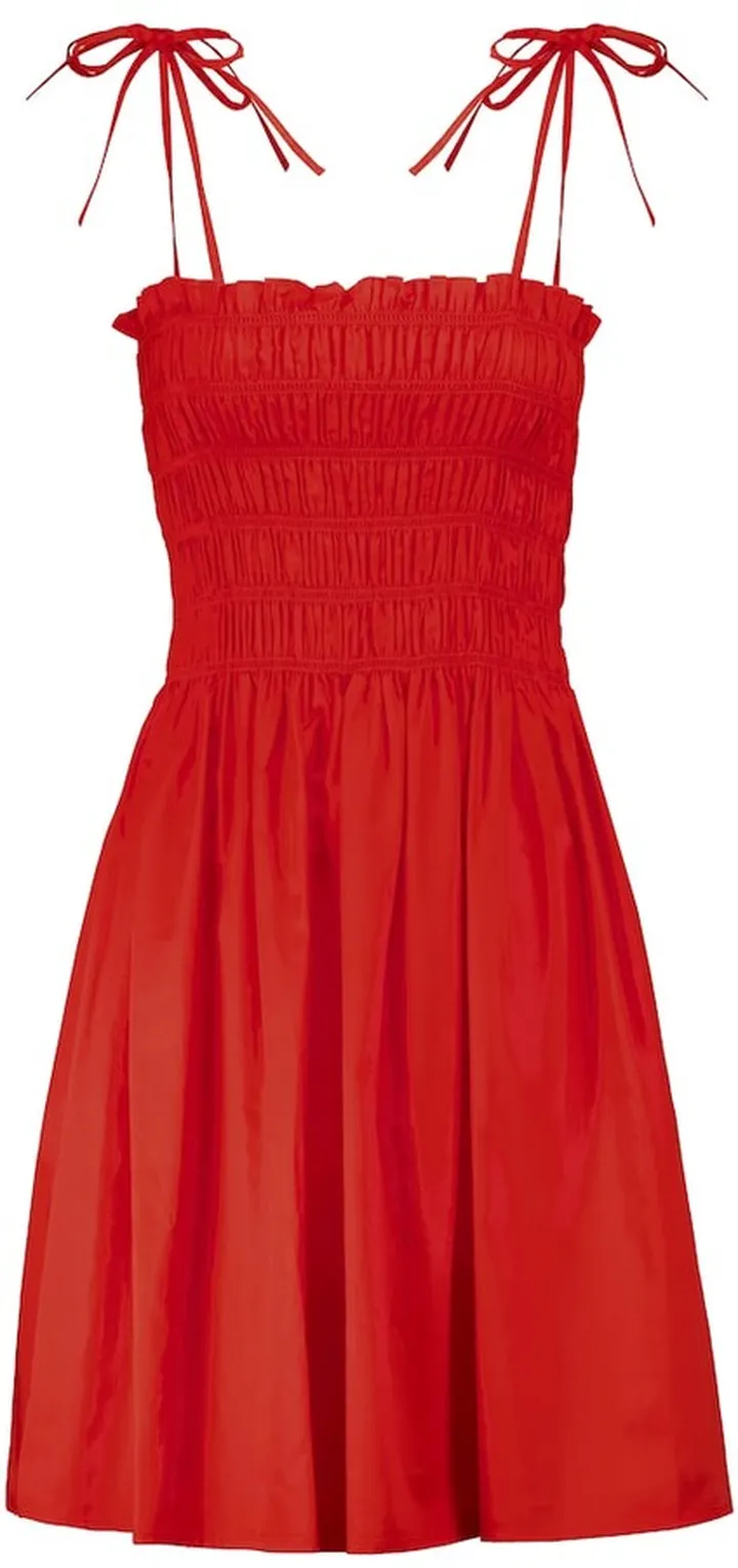 Cotton poplin minidress