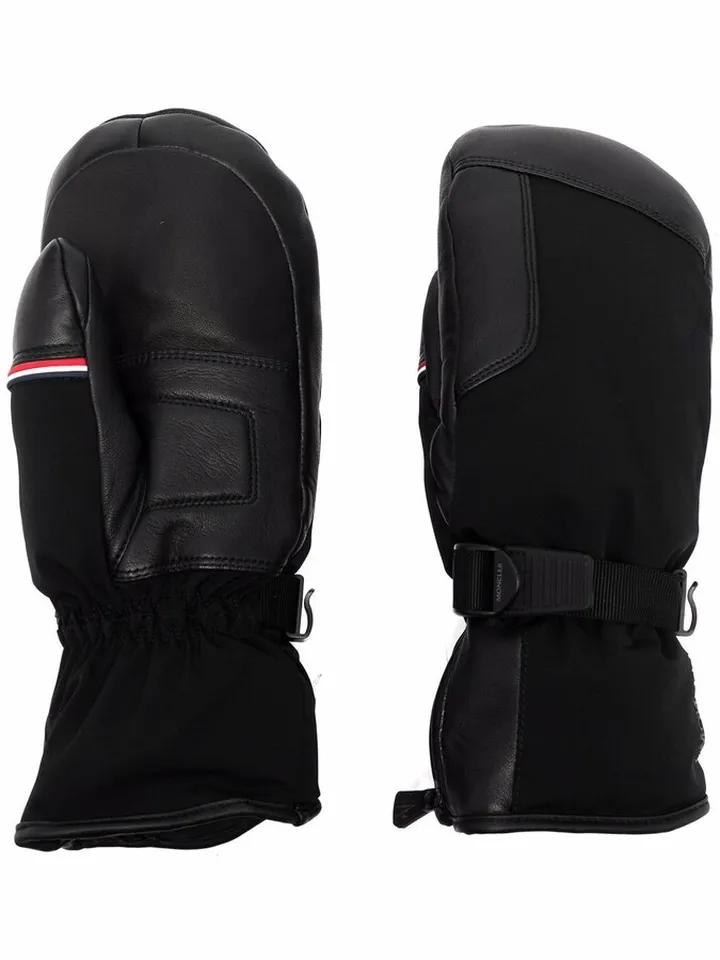 Leather-Panel Performance Mittens
