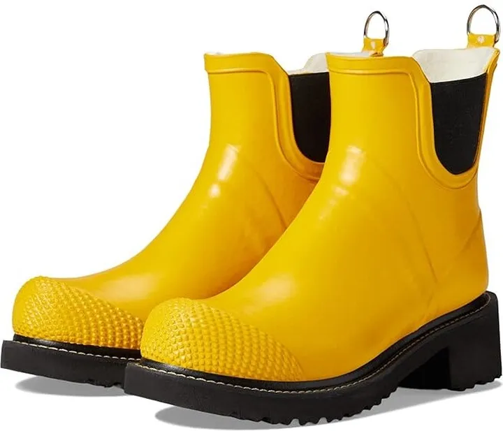 Ilse Jacobsen Rub 47 (Cyber Yellow) Women's Lace-up Boots