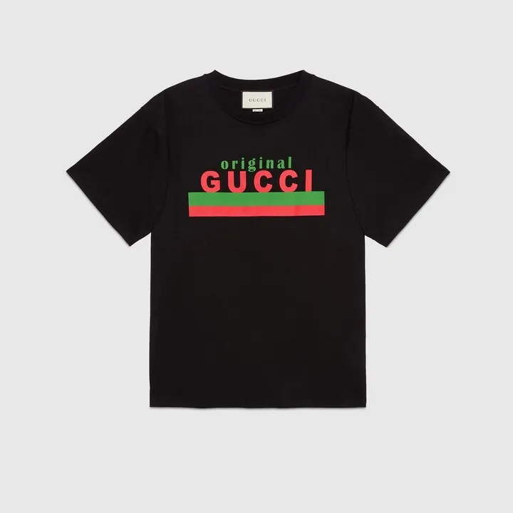 Original Gucci' print oversize T-shirt