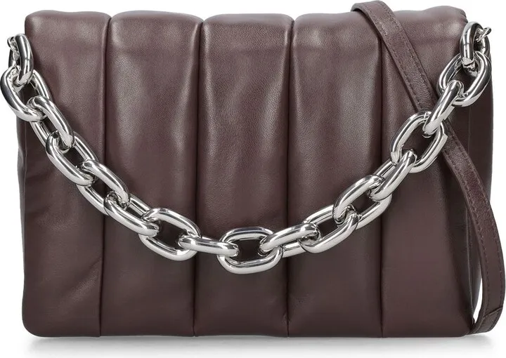 Brynn panel quilted leather bag