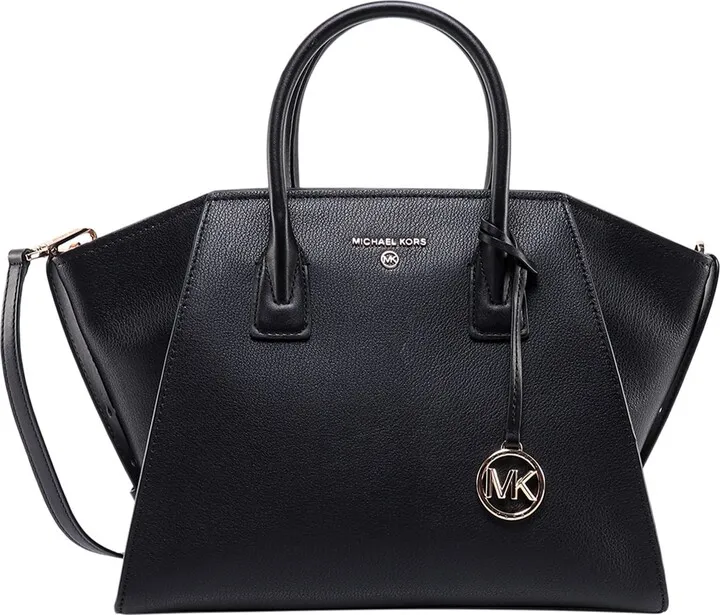 Black Handbag from MICHAEL Michael Kors Leather handbag with frontal logo