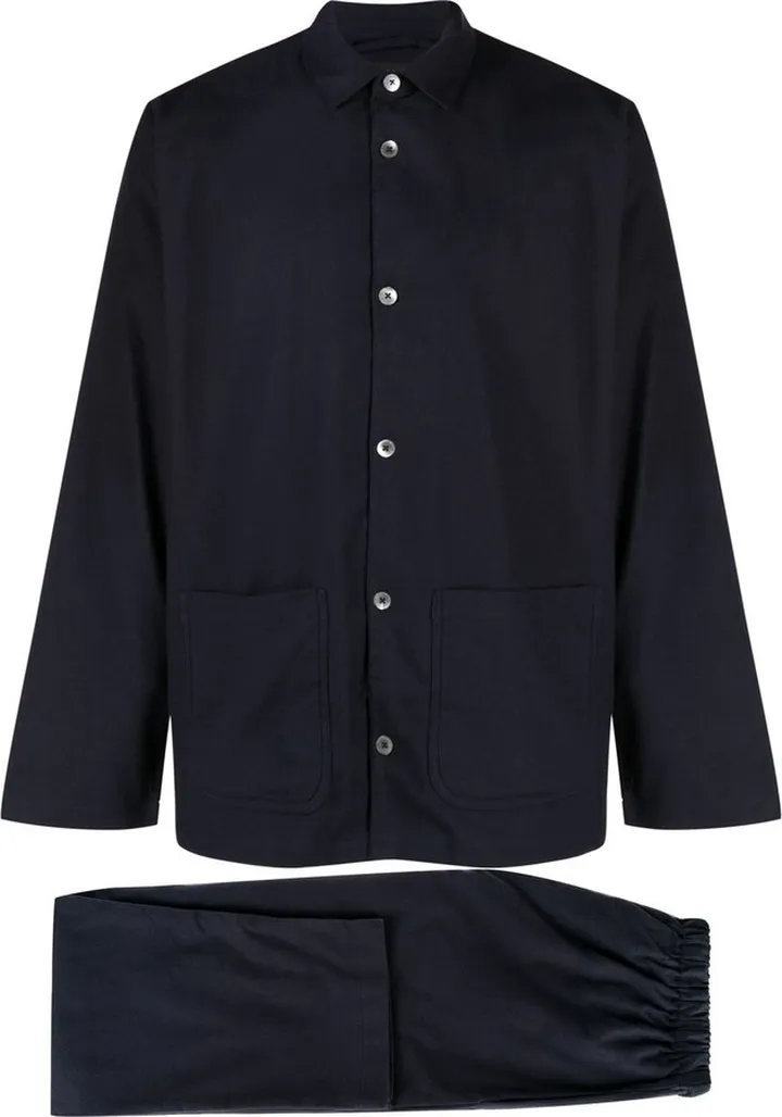 Brushed Cotton Pajama Set