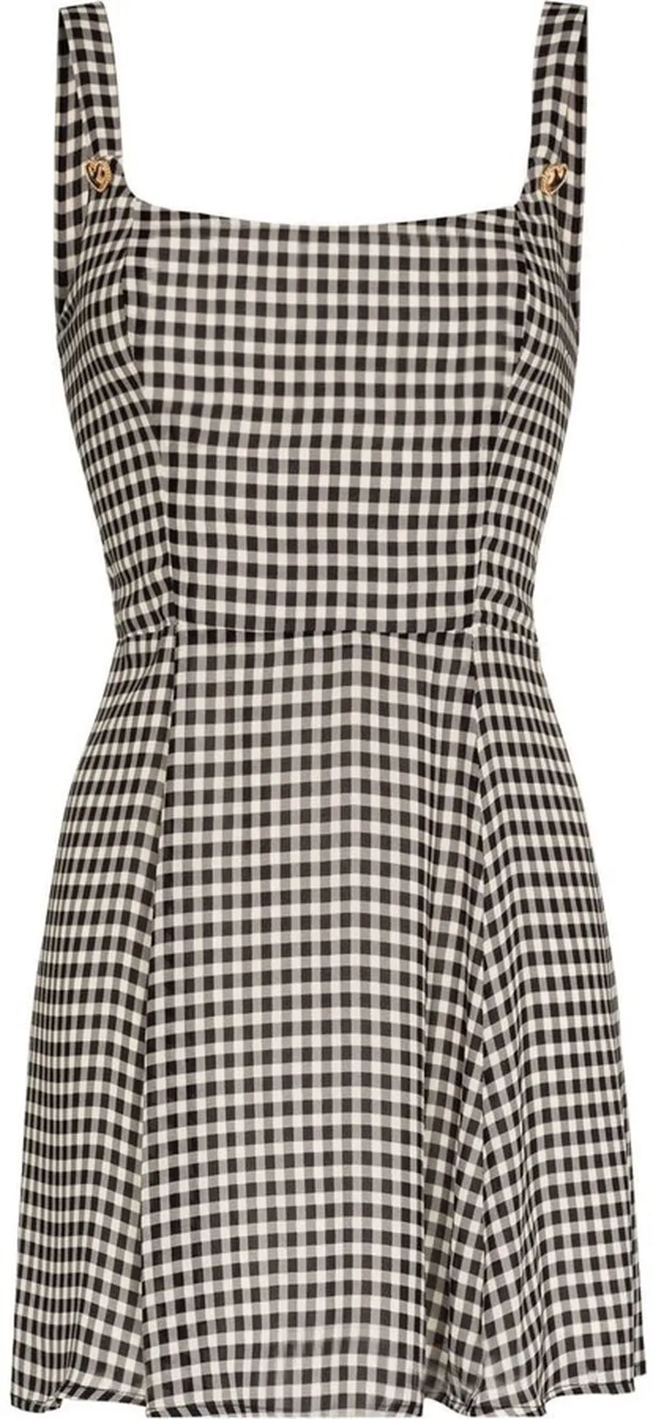Tai gingham mini dress