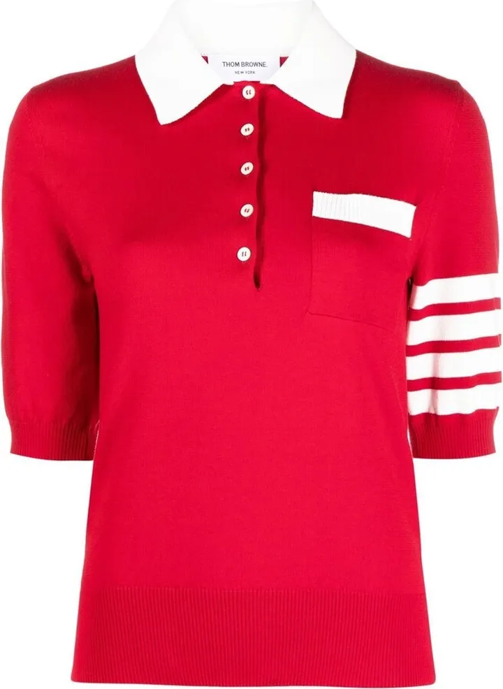 Hector intarsia polo shirt