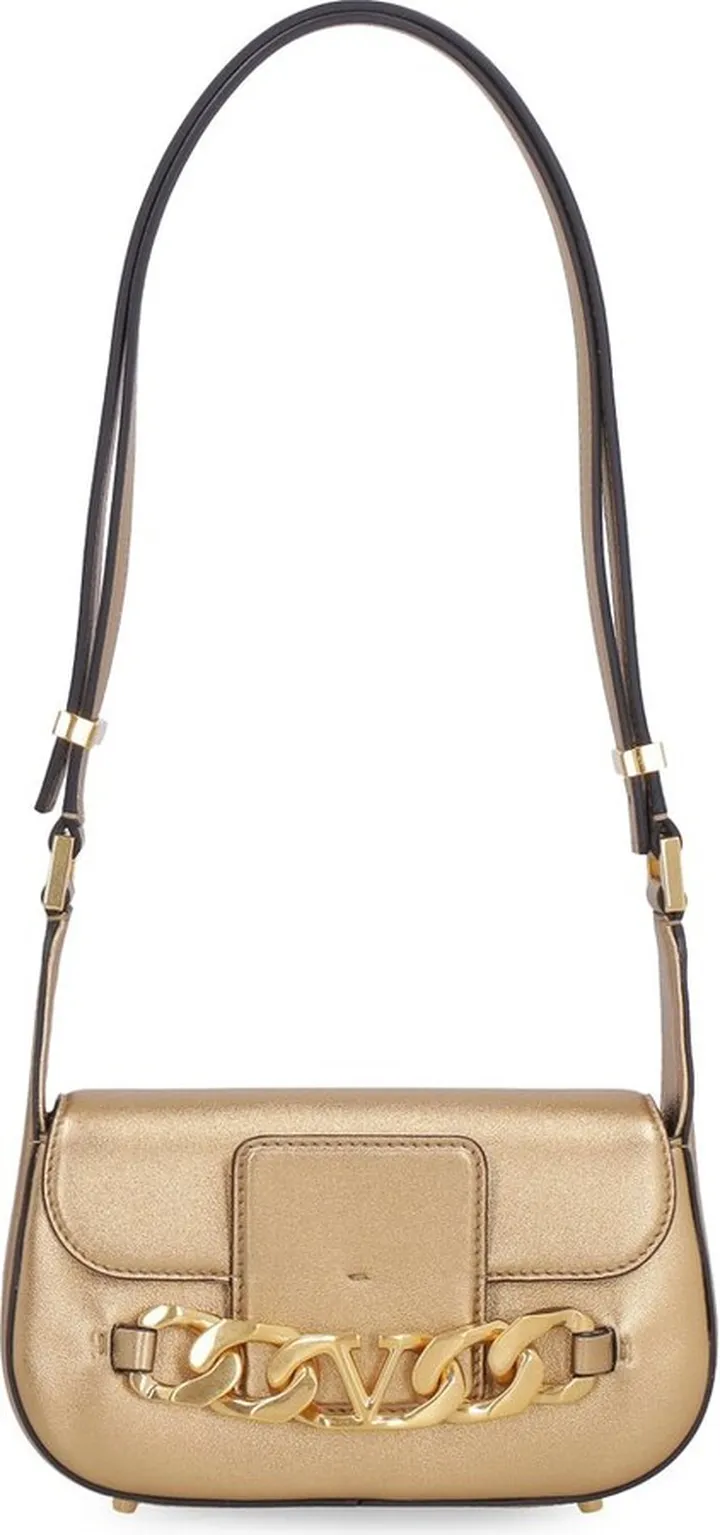 Valentino VLogo Chained Small Shoulder Bag