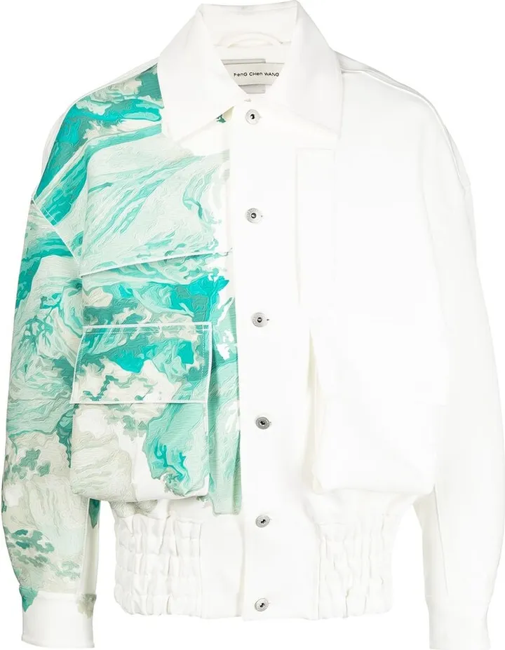 Printed Denim Jacket