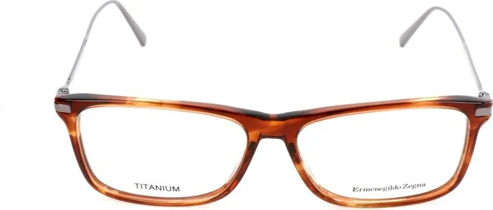 Ermenegildo Zegna Square-Frame Glasses