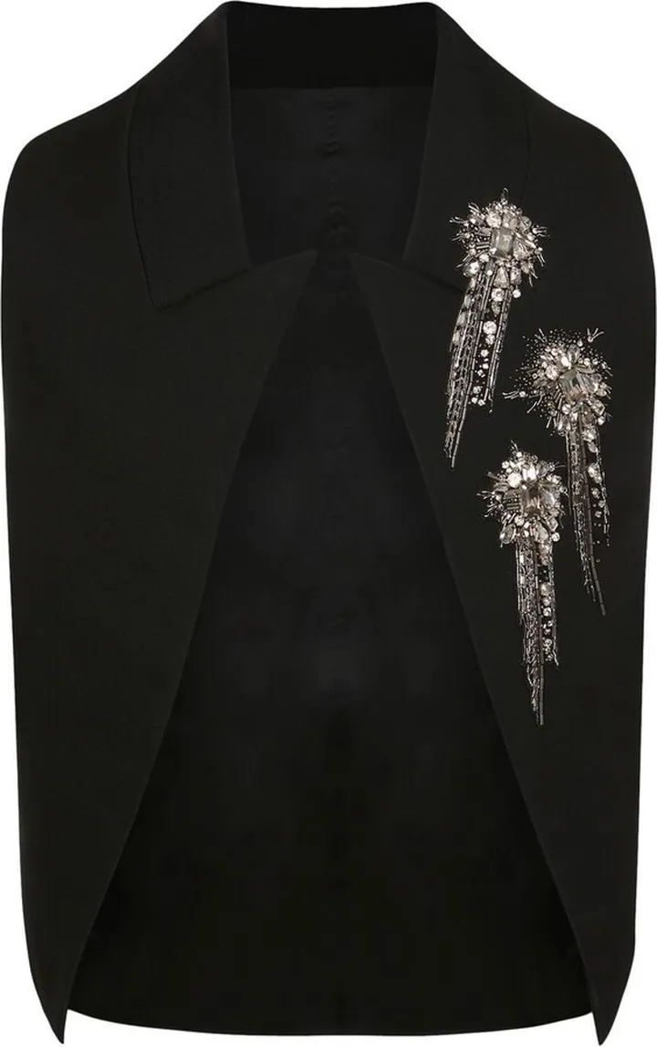 Crystal-Embellished Waistcoat