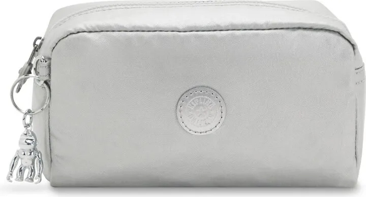 Kipling Gleam Metallic Pouch Bright Metallic