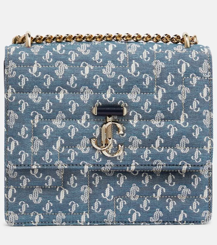 Varenne denim shoulder bag