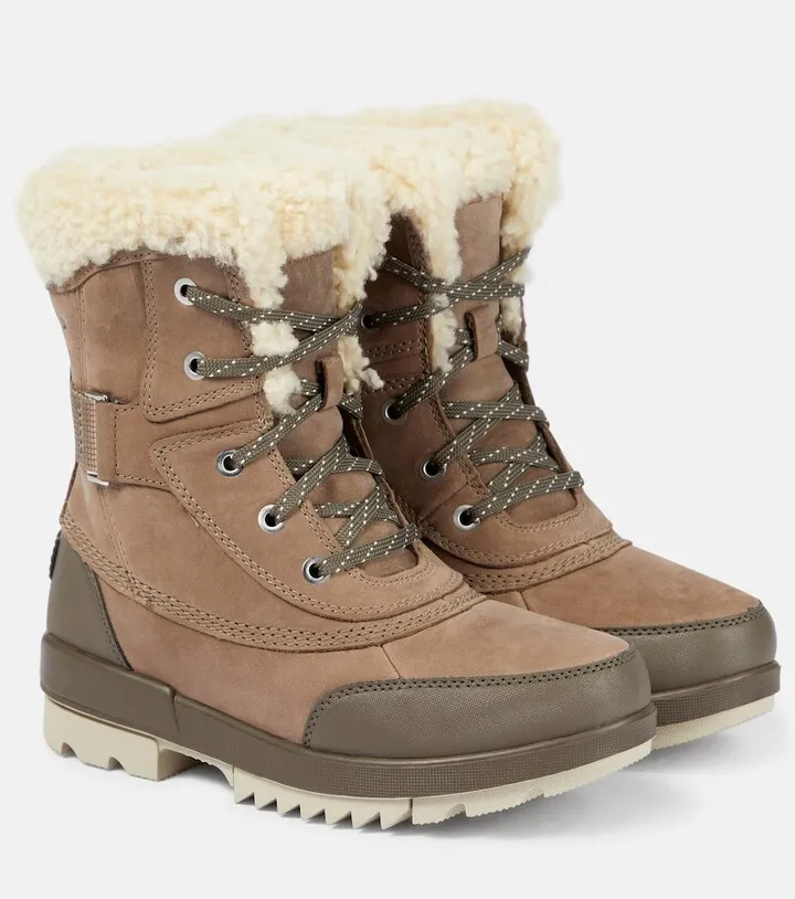 Torino Park leather ankle boots