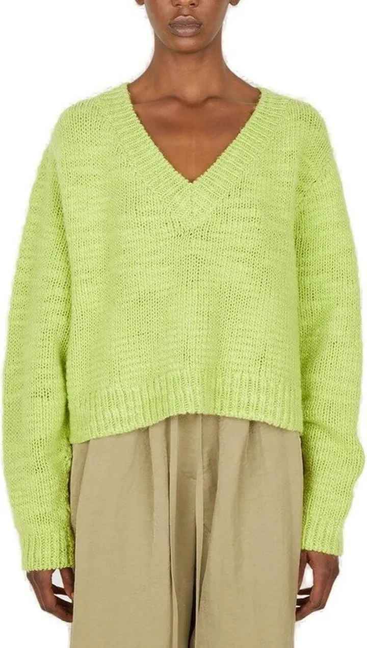 Rejina Pyo Elliot V-Neck Knitted Jumper