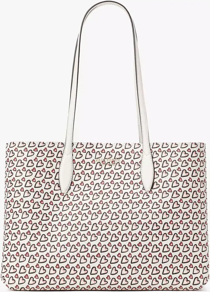 Kate Spade All Day Fancy Hearts Large Tote