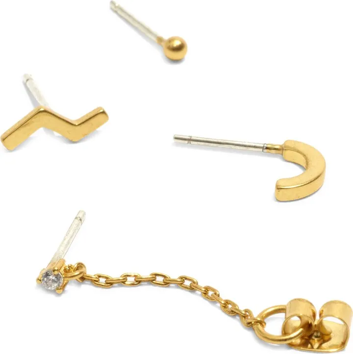 Zigzag Earring Set
