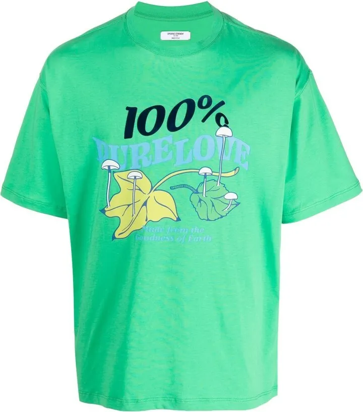 graphic-print T-shirt