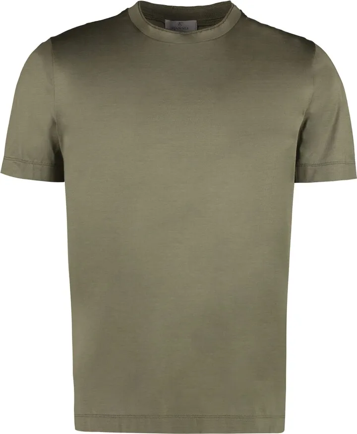 Cotton Crew-neck T-shirt