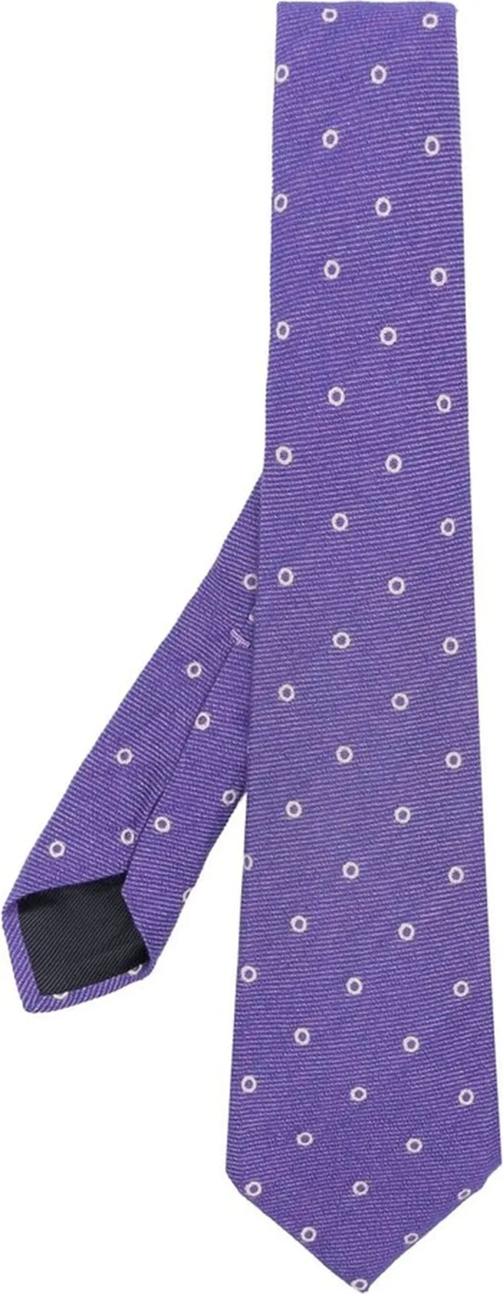 Polka-Dot Embroidery Tie