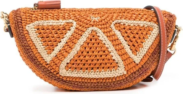 Orange crossbody bag