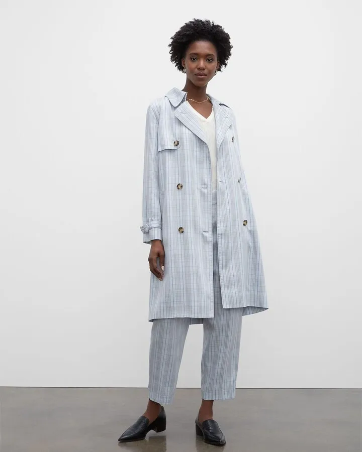 The Plaid Everywear Trench Coat