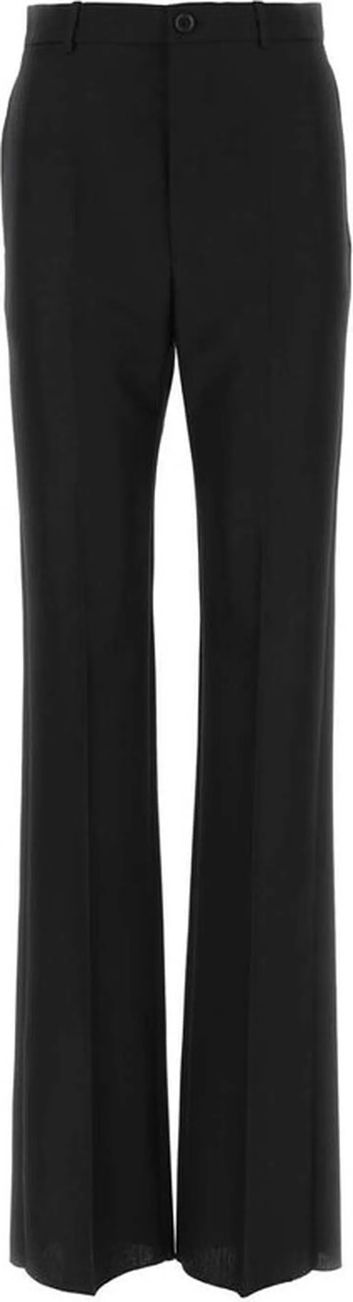 Balenciaga High-Waisted Straight-Leg Trousers