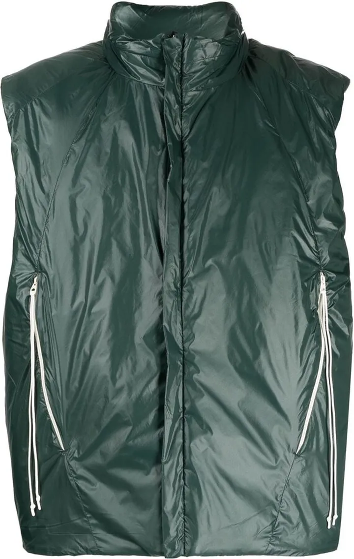 Padded Zip-Up Gilet