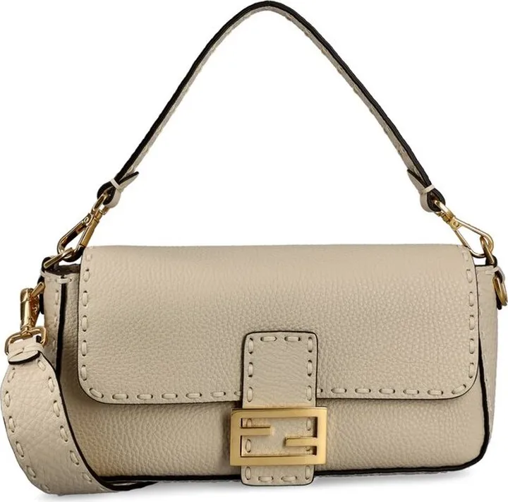 Fendi Baguette Monogrammed Shoulder Bag