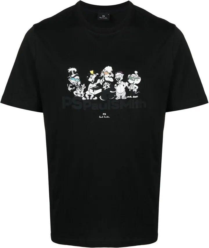 graphic-print short-sleeve T-shirt