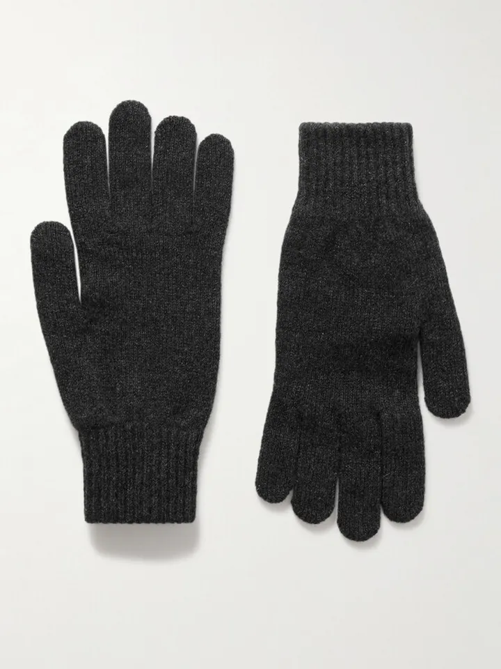 Recycled-Cashmere Gloves