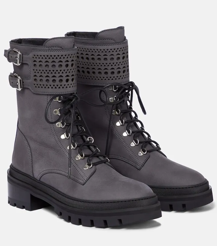 Chunky combat boots