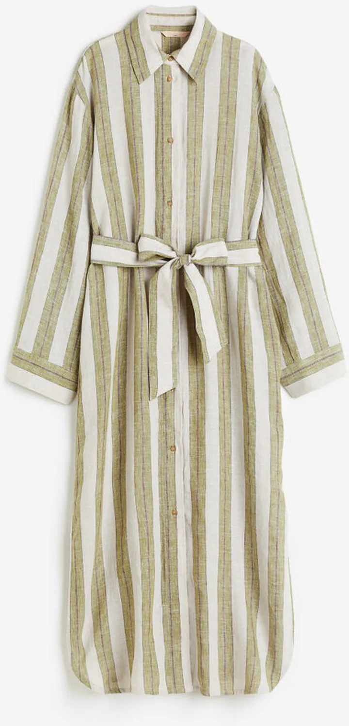 Linen Shirt Dress