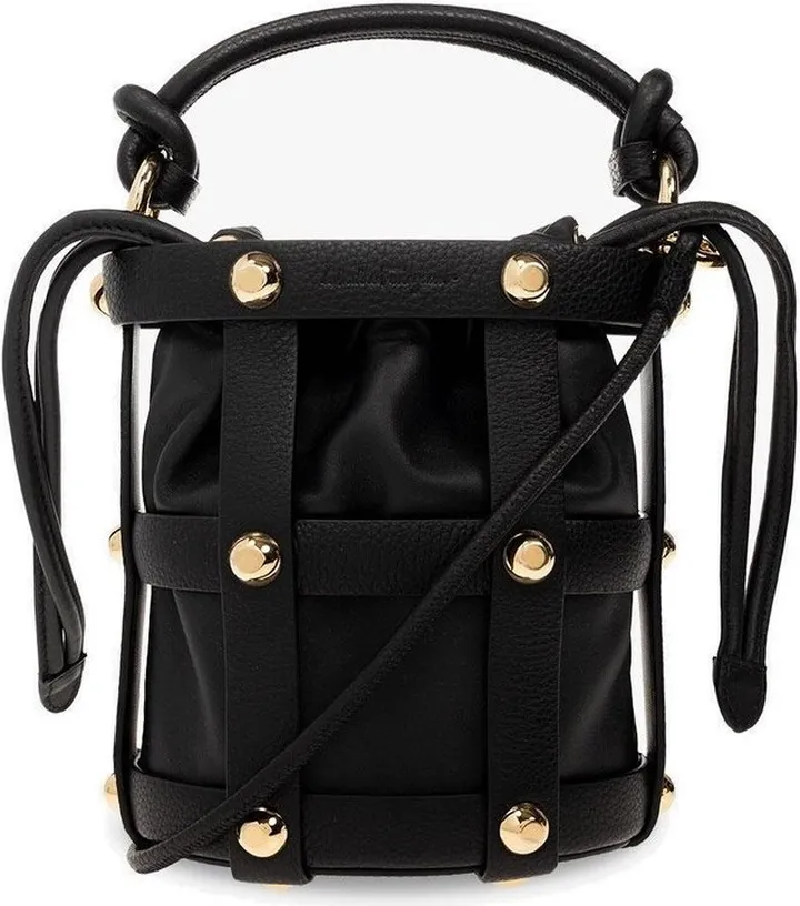 Salvatore Ferragamo Cage Small Shoulder Bag