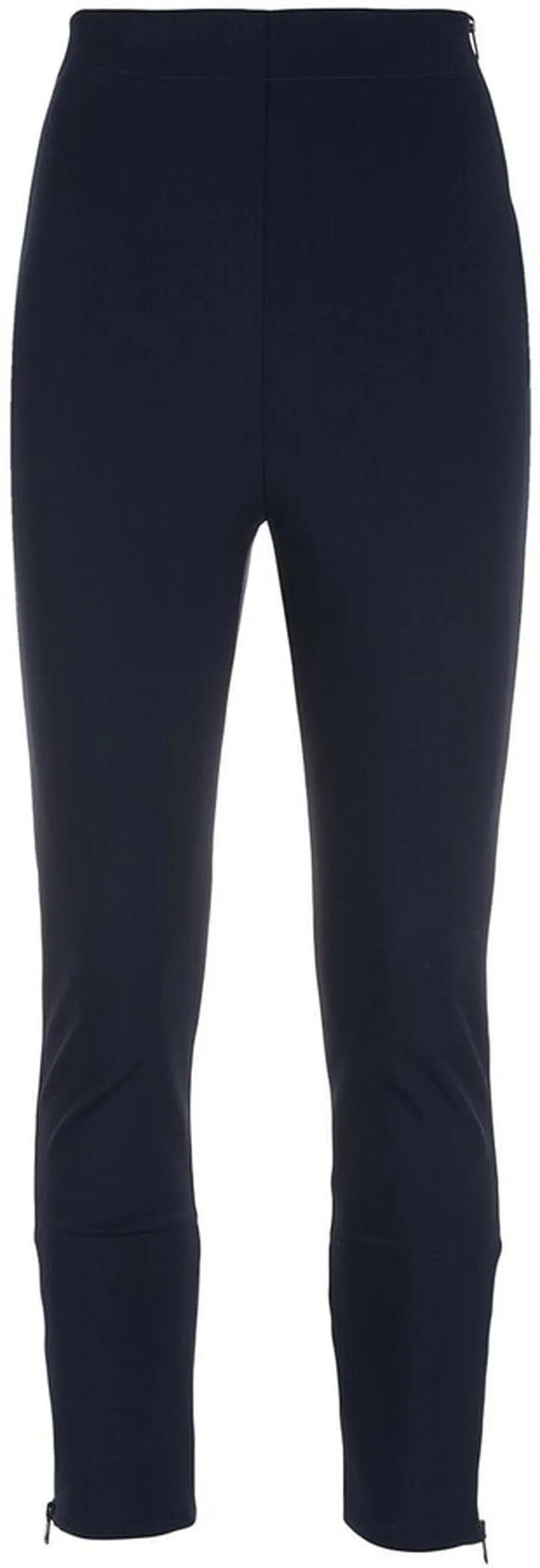 Zip-Detail Skinny-Fit Trousers