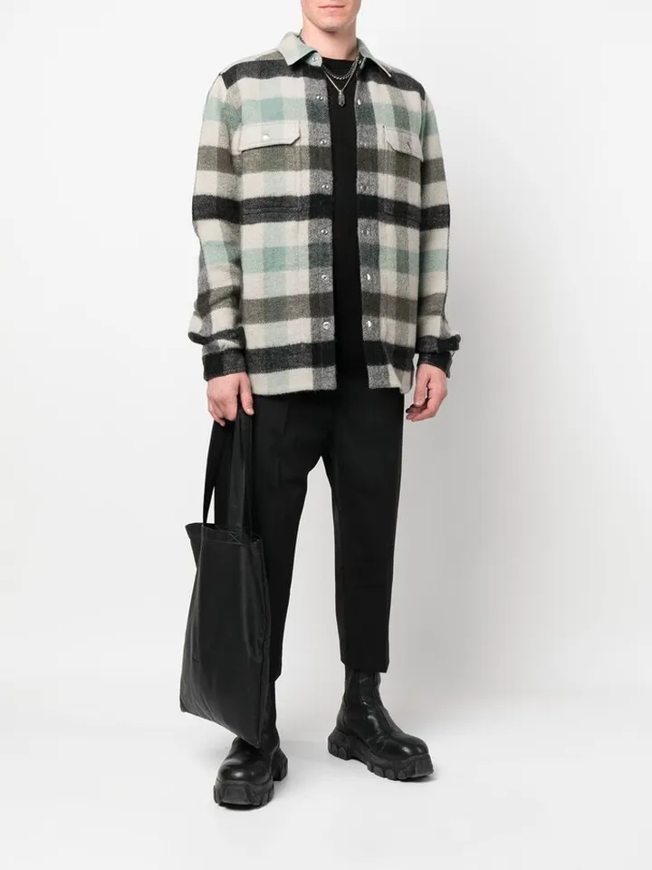 Cropped Drawstring-Fastening Waistband Trousers