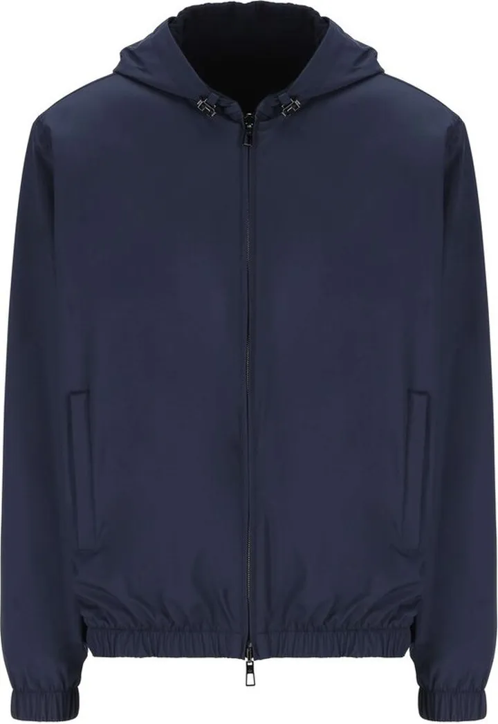 Loro Piana Hood Reversible Bomber Jacket