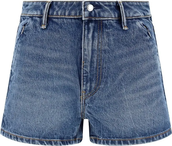Alexander Wang High-Rise Denim Shorts