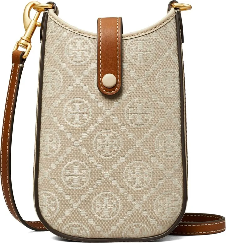 T monogram canvas phone crossbody