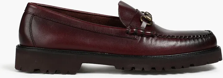 Weejuns burnished leather loafers