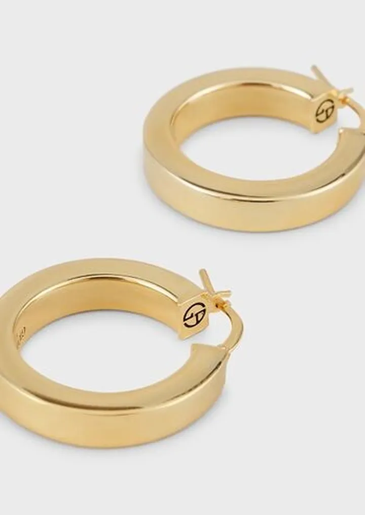 925 Sterling silver hoop earrings