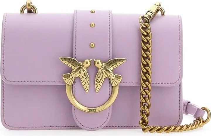 Pinko Love One Mini Logo Plaque Crossbody Bag