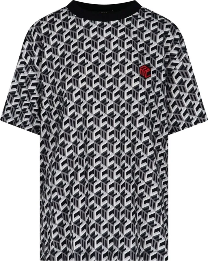MCM All-Over Monogram Printed Crewneck T-Shirt