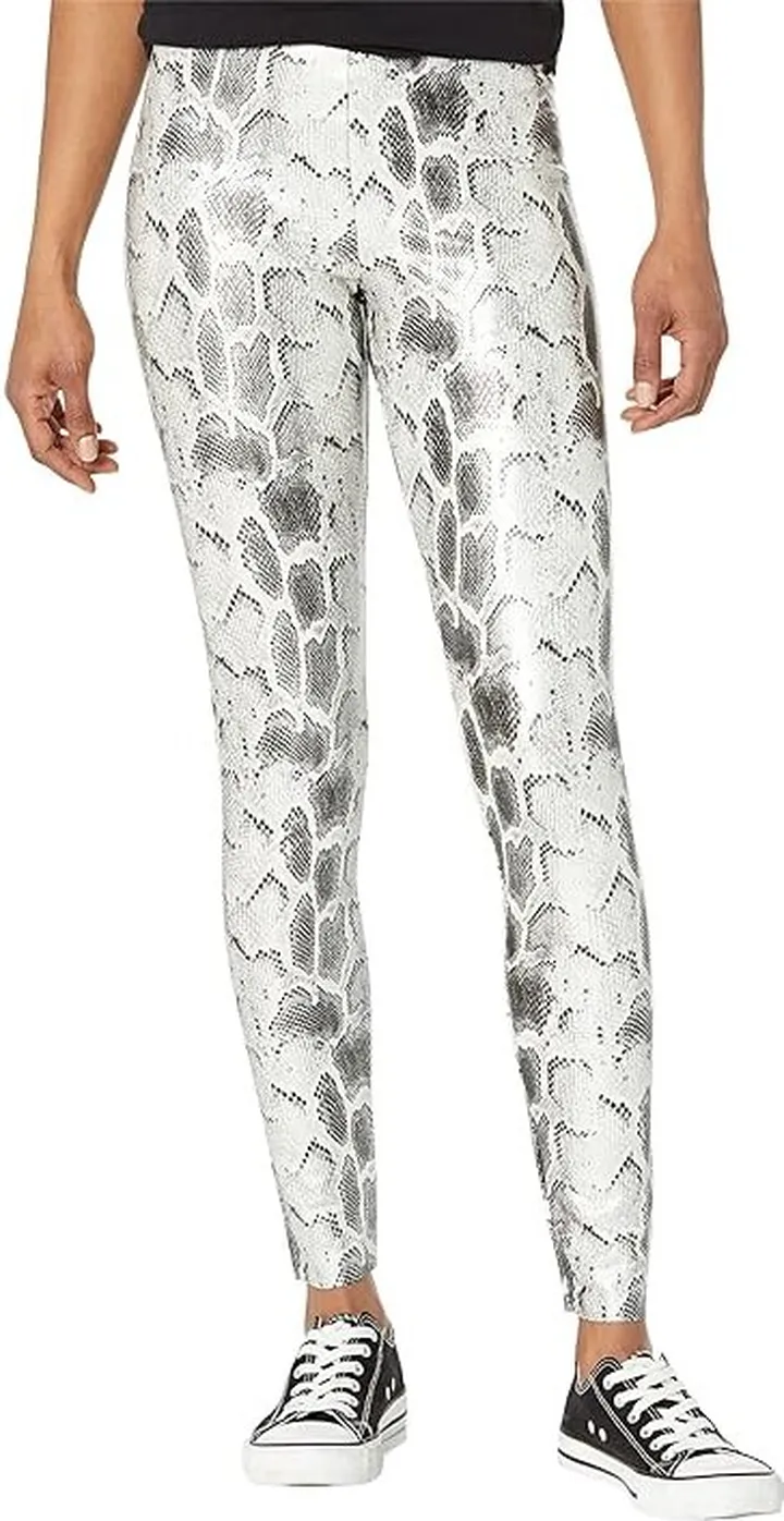 Commando Faux Leather Leggings SLG50 (Fog Python) Women's Casual Pants