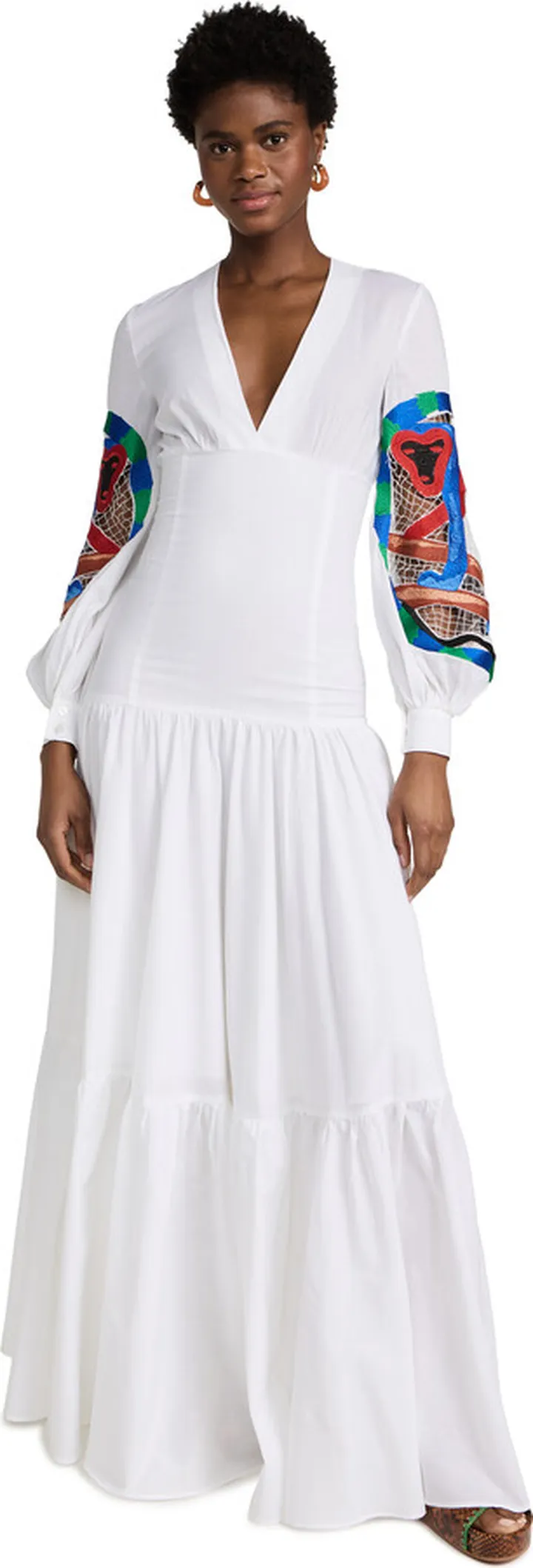 Stella Jean Embroidered Dress