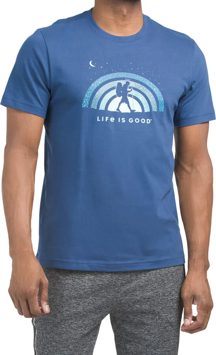 Hiking Sunset Graphic Tee