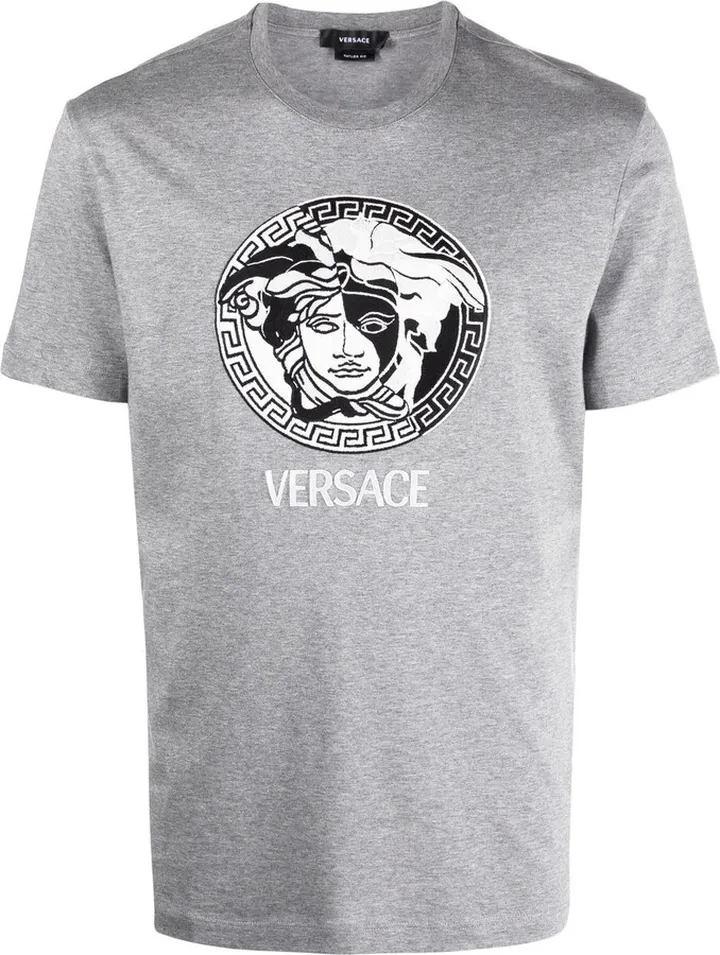 Medusa embroidered T-shirt