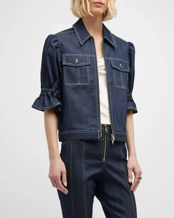 Holly Puff-Sleeve Jacket