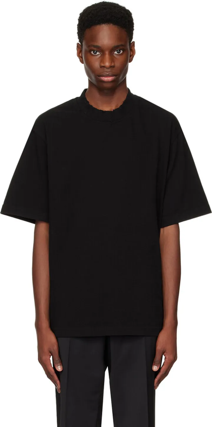 Han Kjobenhavn Black Distressed T-Shirt