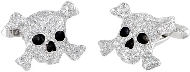 Certified De Grisogono 18K 3.50 Ct. Tw. Diamond Cufflinks