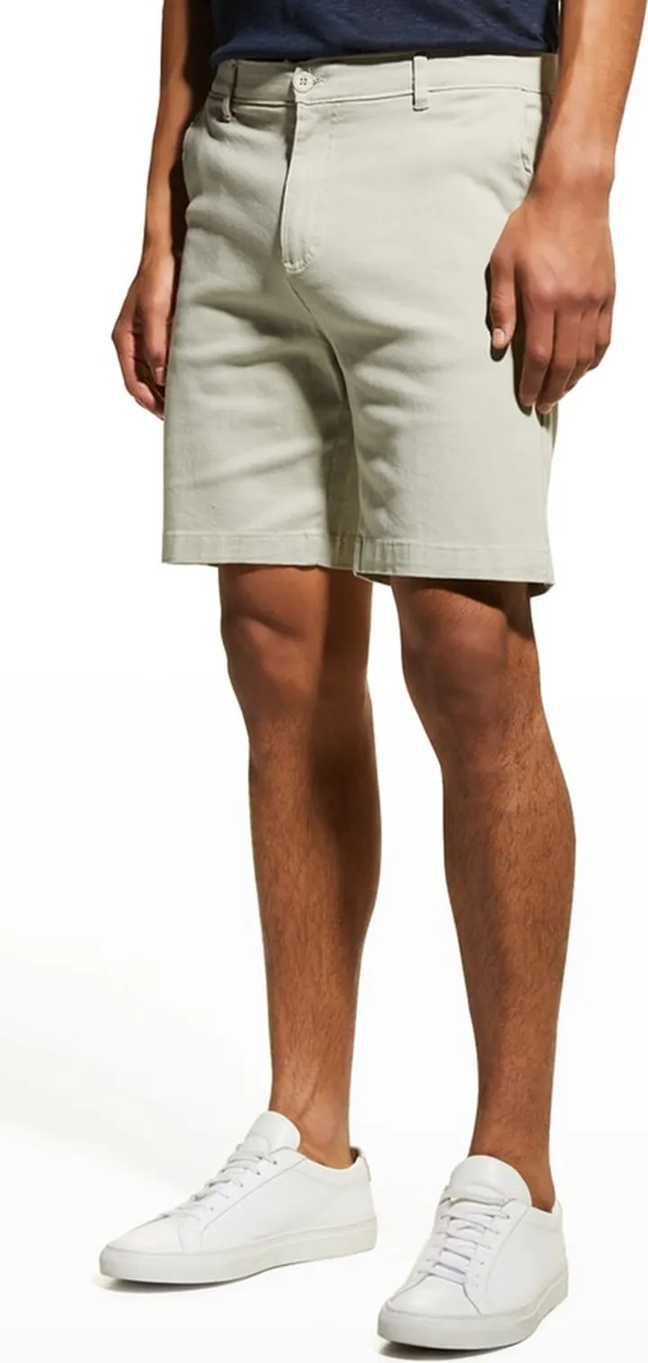 Men's Cotton-Stretch Shorts